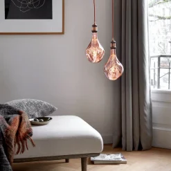 Calex Organic Evo LED-pære E27 6W dæmpbar rosé