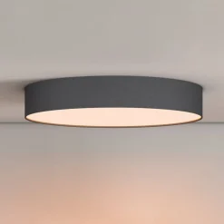 Calex Smart LED-loftlampe Fabric, Ø 40 cm, RGBW, dæmpbar