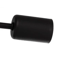 Cambridge loftlampe, 6 lyskilder, sort