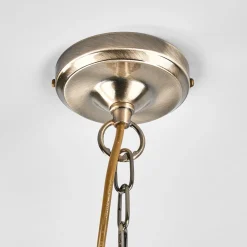 CAMEROON pendellampe i patineret messing