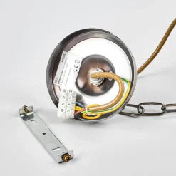 CAMEROON pendellampe i patineret messing