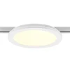 Camillus LED-skinnelampe til DUOline, hvid, Ø 26 cm