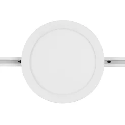 Camillus LED-skinnelampe til DUOline, hvid, Ø 26 cm