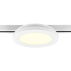 Camillus LED-skinnelampe til DUOline, hvid, Ø 17 cm