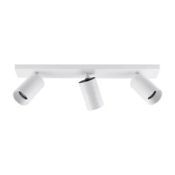 CAN TILT loftspot, hvid, 48 x 9 cm, 3 lyskilder, metal GU10