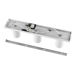 CAN TILT loftspot, hvid, 48 x 9 cm, 3 lyskilder, metal GU10