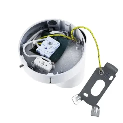 CAN TILT vægspot, hvid, Ø 10 cm, metal, afbryder, GU10