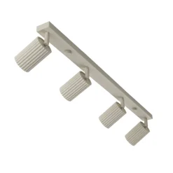 Carbon loftspot, beige, længde 81 cm, aluminium, 4 lyskilder.