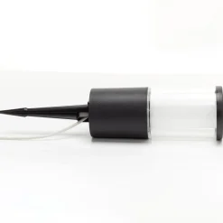 Carlo LED-lampe med jordspyd, sort 25 cm 3,5 W CCT