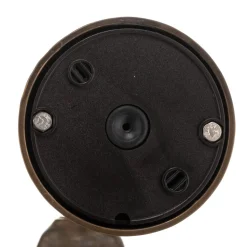 Casale udendørs væglampe, antik kobber klart glas