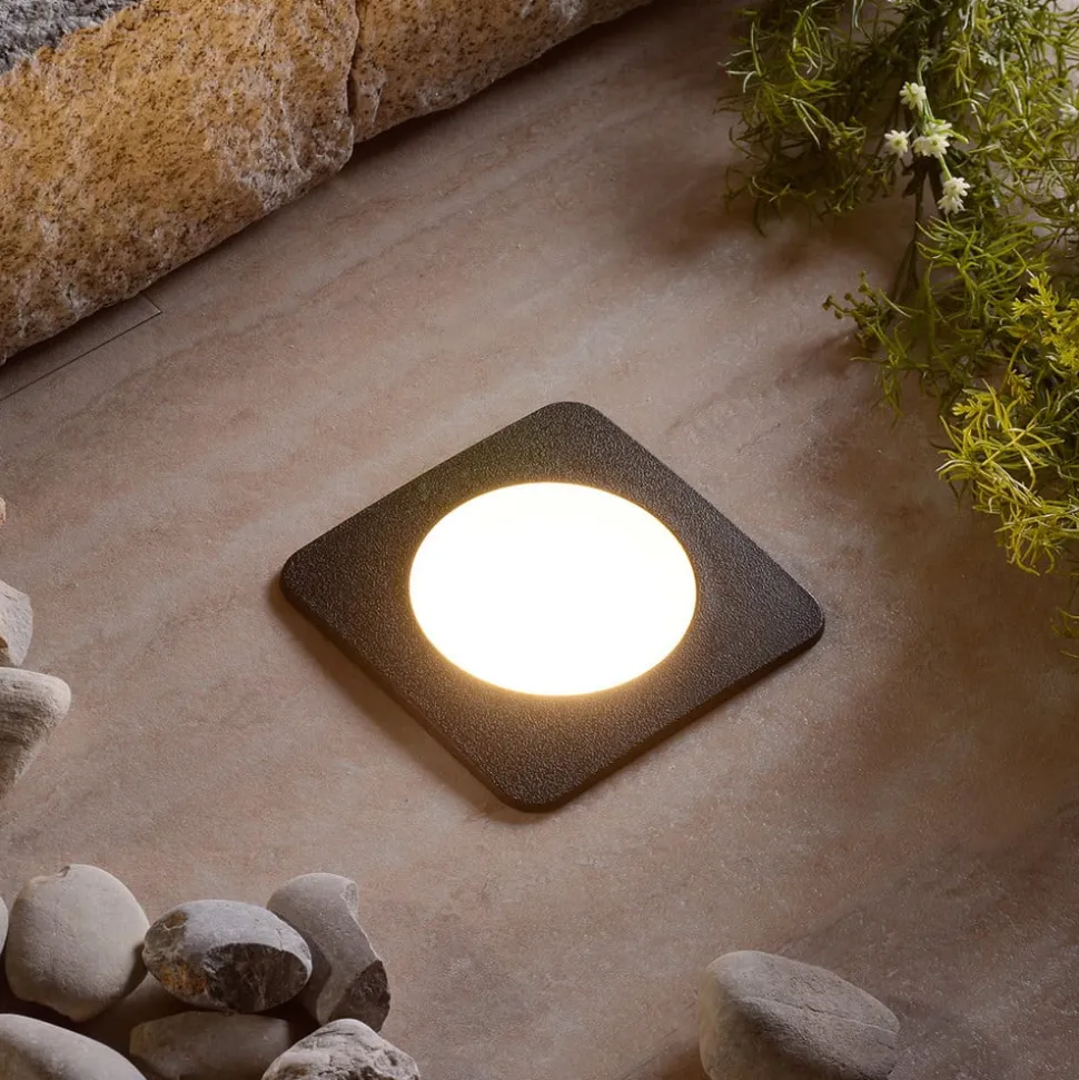 Ceci 120-SQ LED-nedgravningsspot, sort, CCT