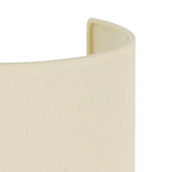 Celine væglampe, beige, stof, E27