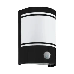 Cerno udendørs væglampe med bevægelsessensor, sort