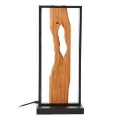 Chaumont LED-bordlampe af træ