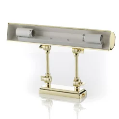 Chawton gallerilampe, poleret messing, 40,2 cm