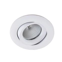 Choice indbygningsspot aluminium kan roteres hvidt