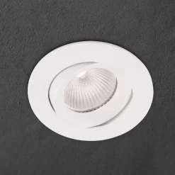 Choice indbygningsspot aluminium kan roteres hvidt