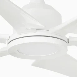 Cies XL loftventilator til store rum, DC, hvid