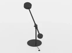 Clavellina LED-bordlampe, sort, vipbar