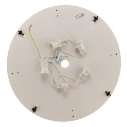 Cleo loftlampe, Ø 60 cm, IP20, hvid, metal, E27