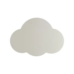 Cloud væglampe, beige, stål, indirekte lys, 38 x 27 cm