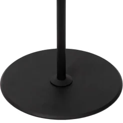 Clubs gulvlampe, hoved kan drejes og roteres, sort