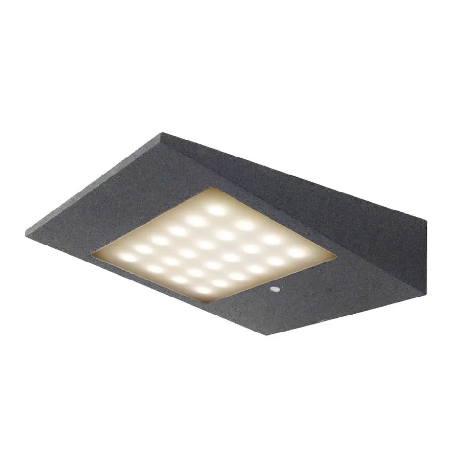 CMD 9019 udendørs LED-væglampe, solceller, sensor