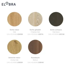 Colombia S LED-pendellampe, eg natur