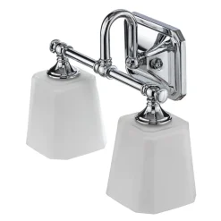 Concord bad- og spejllampe, 2 lyskilder