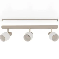 Corato loftspot, sand/nikkel/opal, 3 lyskilder.