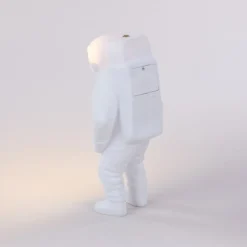 Cosmic-Flashing Starman LED-dekofigur med batteri