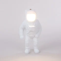 Cosmic-Flashing Starman LED-dekofigur med batteri