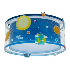 Dalber Planets loftlampe med motiv af rummet