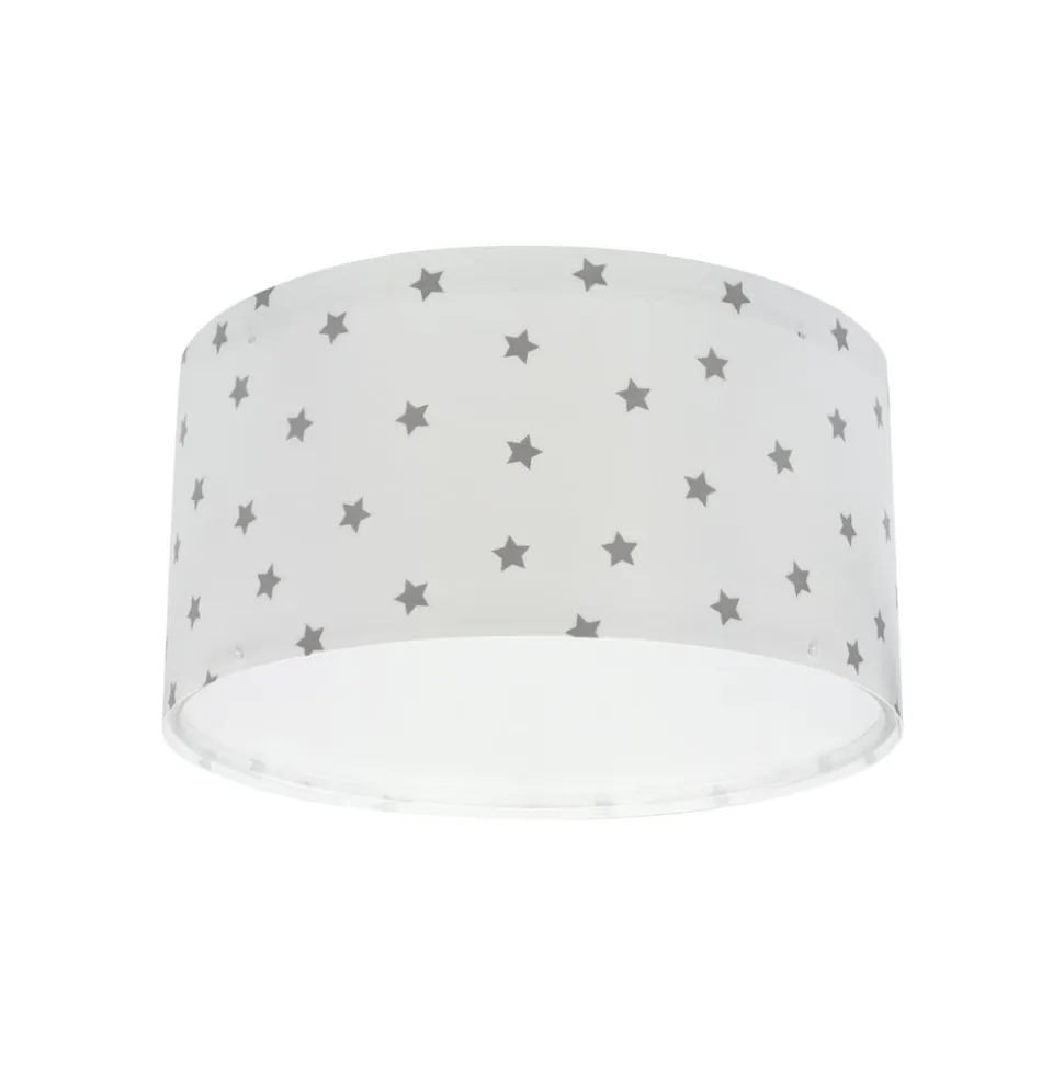 Dalber Star Light loftslampe til børn, hvid