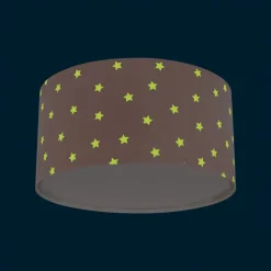 Dalber Star Light loftslampe til børn, pink