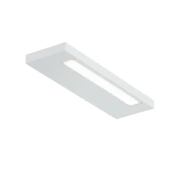 Decor Walther Slim 34 N LED-væglampe, mat hvid