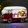 Dekolampe Merryville med LED - julebus