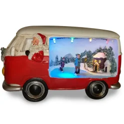 Dekolampe Merryville med LED - julebus