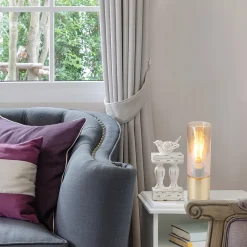 Dekorativ bordlampe Annika i messing