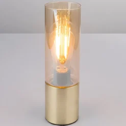 Dekorativ bordlampe Annika i messing