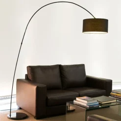 Dekorativ PAPUA buelampe i sort