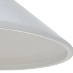 Diskret LOISA opalglas pendellampe i antik m