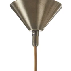 Diskret LOISA opalglas pendellampe i antik m