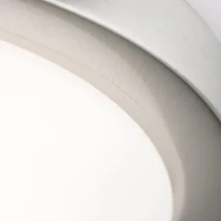 Diskret MINEA loftlampe Ø 32 cm i nikkel