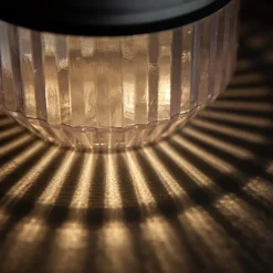 Diva LED-bordlampe, solcelle, IP44, sæt med 2 stk