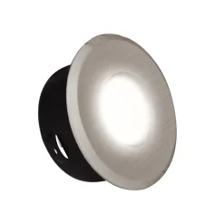 DL7001 indbygningsspot, højvolt, børstet jern