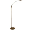 Dæmp- og justerbar LED-gulvlampe Zenith bronze