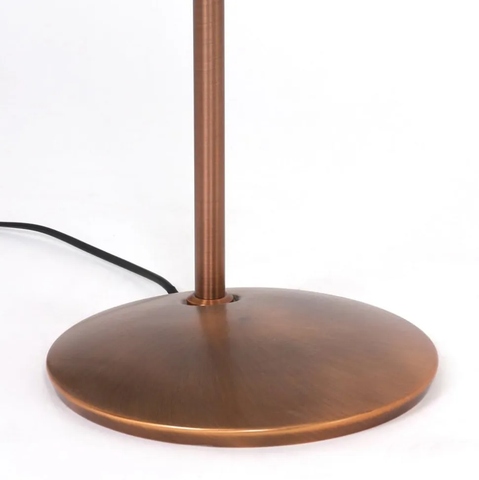 Dæmp- og justerbar LED-gulvlampe Zenith bronze