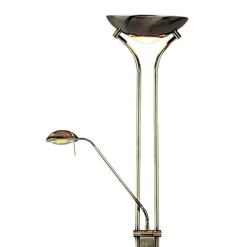 Dæmpbar uplight Jerik, antik messing