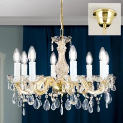 Dolores lysekrone, 8 lyskilder